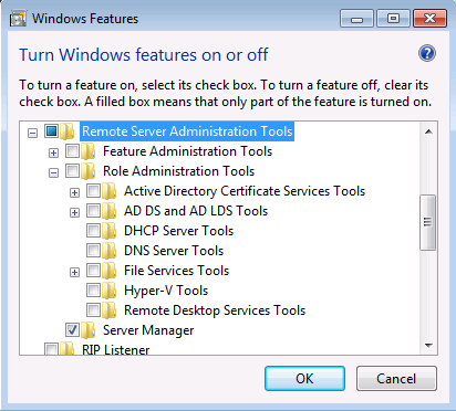 WINDOWS SERVER 2008 R2 munkaállomásról felügyelni (a Server Manager-t már említettem, ezért nincs is a listában): - Active Directory Certificate Services (AD CS) Tools - Active Directory Domain