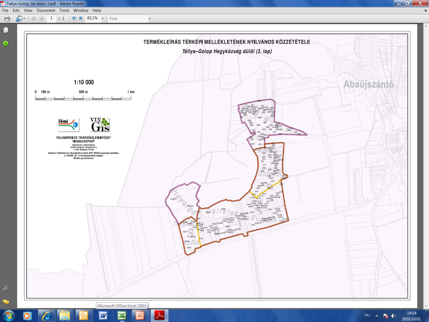 véleményező, javaslattevő jogkörrel a 173/2009. (XII. 22