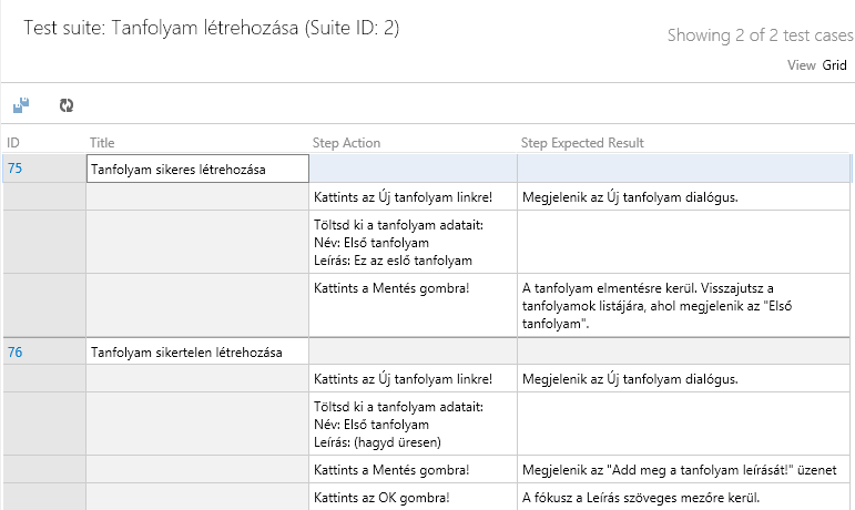 A Visual Studio Online képességei 3-23 ábra: Egy kódépítési folyamat definiálása A projekthez az alapértelmezett sablon mellett még több is érkezik a Visual Studio Online-nal, van például olyan