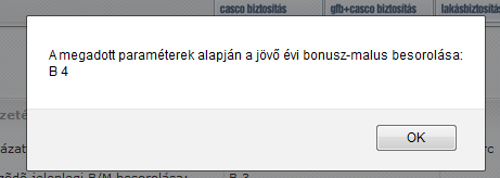 Díjfizetés adatainak megadása. Továbblépés a gomb megnyomásával, visszalépés a gombbal.