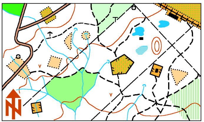 6. Hol van ellenőrzőpont? Az alábbi pontmegnevezések alapján határozd meg az ellenőrzőpontok helyét a térképen. A pont megjelölésére kb. 6-7 mm átmérőjű piros kört használunk.