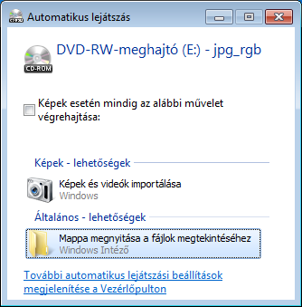 Az optikai meghajtó Egy beszorult lemez vészkivétele Amennyiben a tálca nem nyílna ki automatikusan, kézzel is kinyithatja, a készülék ugyanis vészkiemelő nyílással is rendelkezik.