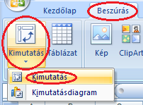 Szakács Béla: Az Excel 2007 gyakorlati, kreatív használata A lista rendezése és a képletek beírása helyett a kimutatás munkalapon csak a mezőket kell mozgatnia, ha a listából új szempontok szerint