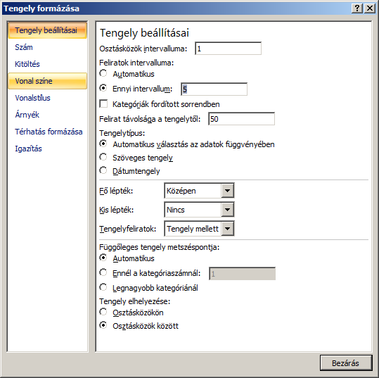 Szakács Béla: Az Excel 2007 gyakorlati, kreatív használata 100 90 100 80 70 60 50 40 30 20 10 0 1 10 23456789 12 11 14 13 16 15 18 17 20 19 22 21 24 23 26 25 28 27 30 29 32 31 34 33 36 35 38 37 40 39