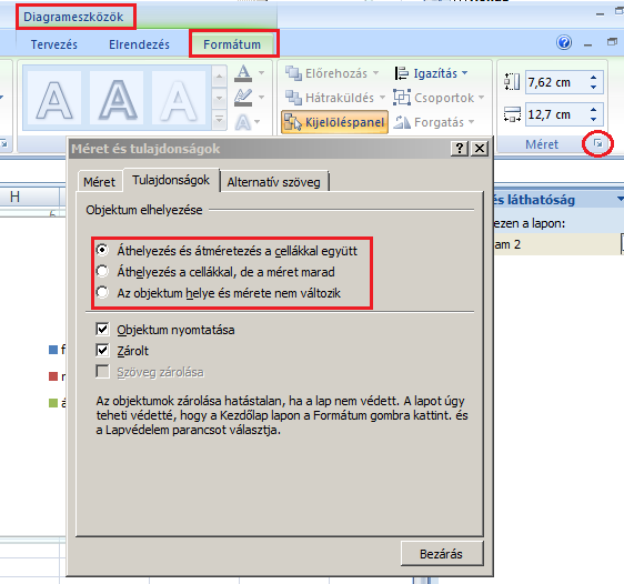 Szakács Béla: Az Excel 2007 gyakorlati, kreatív használata Diagramcímet akkor használ, ha a grafikonhoz leírást akar kapcsolni.