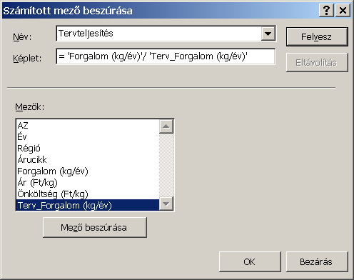 VISZONYSZÁMOK R statisztika terv=xtabs(terv~ev) Kimutatás készítése évek szerint a tervadatokról. teny=xtabs(forgalom~ev) Kimutatás készítése évek szerint a tényadatokról.