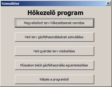 autoklávok száma. Amennyiben valamely műszak igénye meghaladná a kapacitást, a tervet módosítani kell.