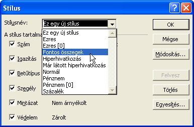 Formázás Microsoft Excel XP Stílus felhasználása Azonnal ki is próbálhatja, jól sikerült-e a végrehajtás. A folyamathoz: 1. Jelölje ki a formázandó cellákat. 2.