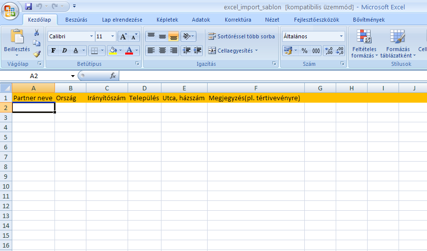 Beolvasás külső adatforrásból -Excel sablon Rendszer/Adminisztráció Adatbázis mentés fül A Post Administrator programcsomagban 2 lehetőség kínálkozik a mentések készítésére: 1.