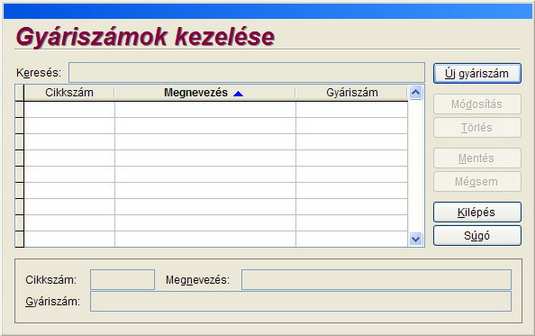 Az összár a fejlécben típusú receptek átárazása megegyezik a cikkek átárazásával, viszont az árak tételesen és fejléc nélkül típusú receptekre csak az egységárak frissítése kérhetı.