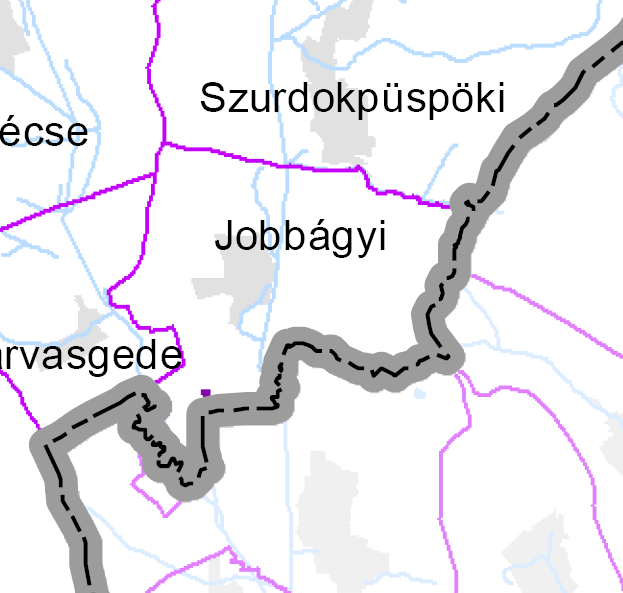 (4) Az övezetben a közlekedési infrastruktúrahálózatok elemeinek nyomvonala a magterület természetes élőhelyeinek fennmaradását biztosító módon, az azok közötti ökológiai kapcsolatok működését nem