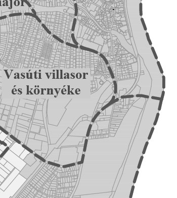 Kapcslódó ITS prjektek Az akcióterületen működő nagybb vállalkzásk érdektelenség miatt kimaradnak a prjektekből, így a tulajdnukban lévő, jelentős méretű területek bevnása az akcióterületi