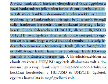 Itt pedig: a magyar bankrendszer a devizahitelezést nagyrészt forintforrásból finanszírozta http://www.mnb.