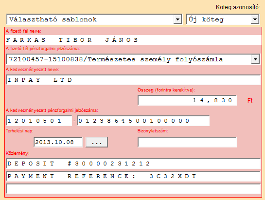 Utalással Próba Antal Ha mindezt kitöltötted, utald el a pénzt!