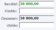 Valamint adott idő intervallumokat is megadhatunk: A megfelelő szűrési beállítások után, a program kilistázza a számunkra kért információkat.