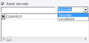 Teljesítés kelte határidő Megjelölhetjük a kereskedelem irányát: E/B Belföld Export Megjelölhetjük a termékek irányát B/K/Á Bejövő Kimenő Árajánlat Megadhatjuk hogy az adott forgalmi starisztikát