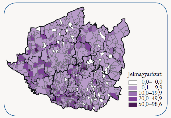 Dél-Dunántúli cigány népesség demográfiai jellemzői A Dél-Dunántúlon élő népesség jellegzetes nemzetiségi összetétellel rendelkezik.