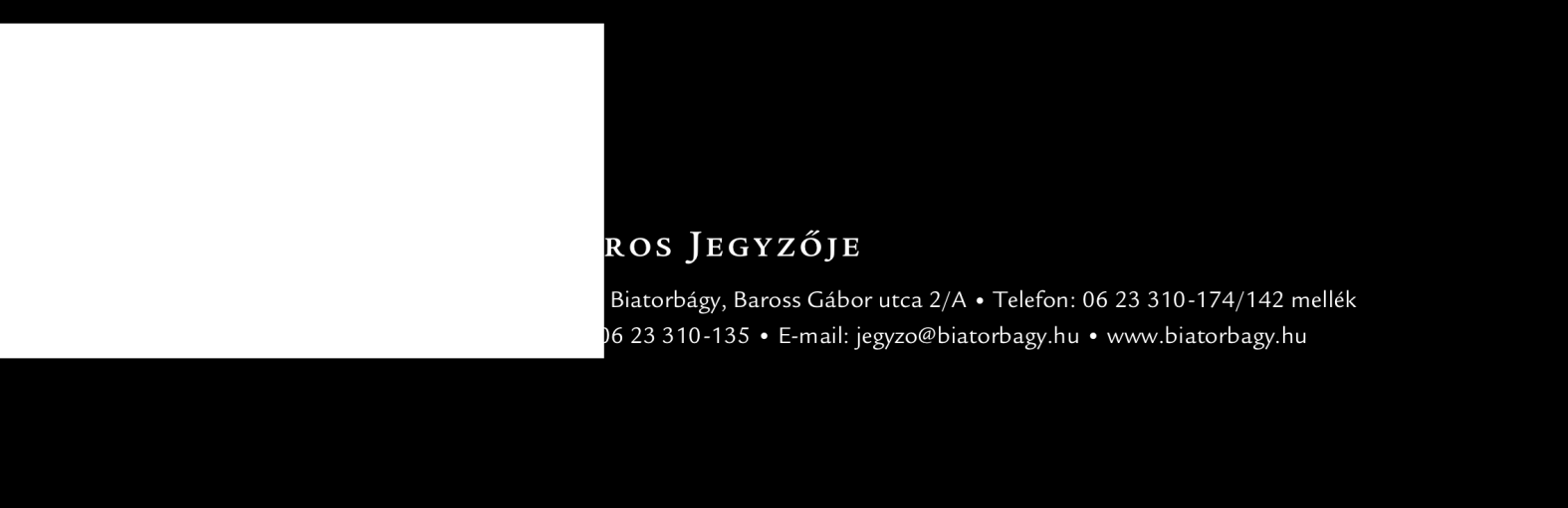 ELŐTERJESZTÉS Beszámoló a jegyző hatáskörébe tartozó 2012.