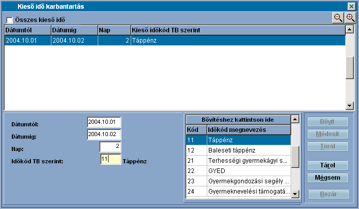 131 Infotéka Bér - Ha az egész évi kieső időket szeretné látni, akkor tegyen pipát a jelölő négyzetbe.