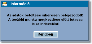 231 Infotéka Bér Betöltés fájlból - Ha a betölteni kívánt állomány egy tömörített zip kiterjesztésű fájl, akkor válasszuk a Betöltés fájlból opciót, majd a <Tallóz> gomb segítségével válaszzuk ki a