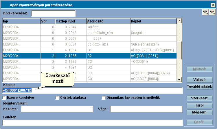 APEH 272 arra, hogy az 'i_"-al kezdődő azonosítókat az Infotéka Kft. készíti és ezek frissítéskor felülírásra kerülnek.