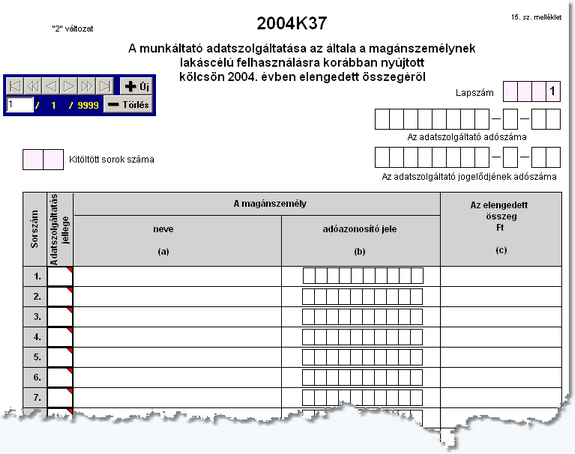 APEH A nyomtatvány letöltése után telepítsük azt, majd nyissuk meg az Abev programot. 2.