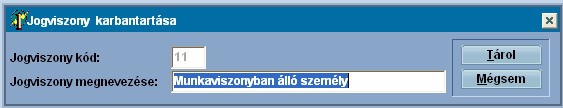 87 Infotéka Bér Keresés: A fehér mezőbe egérrel belekattintva aktívvá tehetjük a jogviszonyok közötti keresés lehetőségét, választásunk szerint az jogviszony kód vagy jogviszony minőség megnevezés