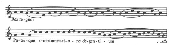 II. Árpád-kori zenénk Nehezebb egy mű magyar alkotását bizonyítani, ha témája általánosabb, egyetemesebb érvényű. A liturgiatörténet több Mária-responzóriumnál valószínűsítette a XI.