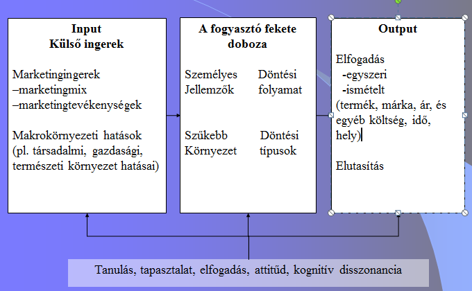 7 1. ábra A fogyasztói döntések modellje Forrás: Dr.