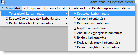 Számlázás és készlet modul Nem mozgott készletek Ezzel a programmal egy meghatározott időintervallumban kérdezhetjük le azokat a készleteinket, amelyeknél nem történt semmilyen mozgás.