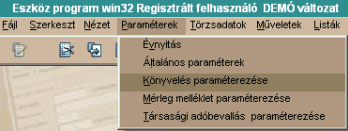 25 Tárgyi Eszköz módosíthatóak. A magyar gyakorlatban általában a vállalkozások, a lineáris elszámolást használják, így legtöbbször elegendő a képen látható beállítás.