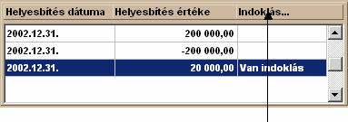 63 Tárgyi Eszköz Az eszközszámot, leltárszámot és az eszköz megnevezését készen kapjuk a Nyilvántartásba vétel után, ezek módosítására itt nincs lehetőség! Fontos!