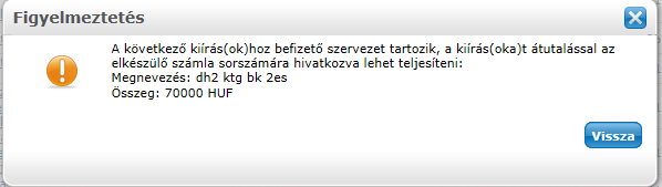 A szerződésszám hozzárendelését követetően ( Rendben gomb) a hallgatónak nincs lehetősége módosításra, törlésre. A mentés után a szerződésszám mező inaktív lesz.