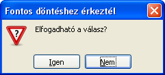 Lehetőségek a Basic programozásban gyen címe is az üzenetablaknak, akkor a következő utasítást kell használnunk a szerkesztőben: MsgBox ("Elfogadható a válasz?