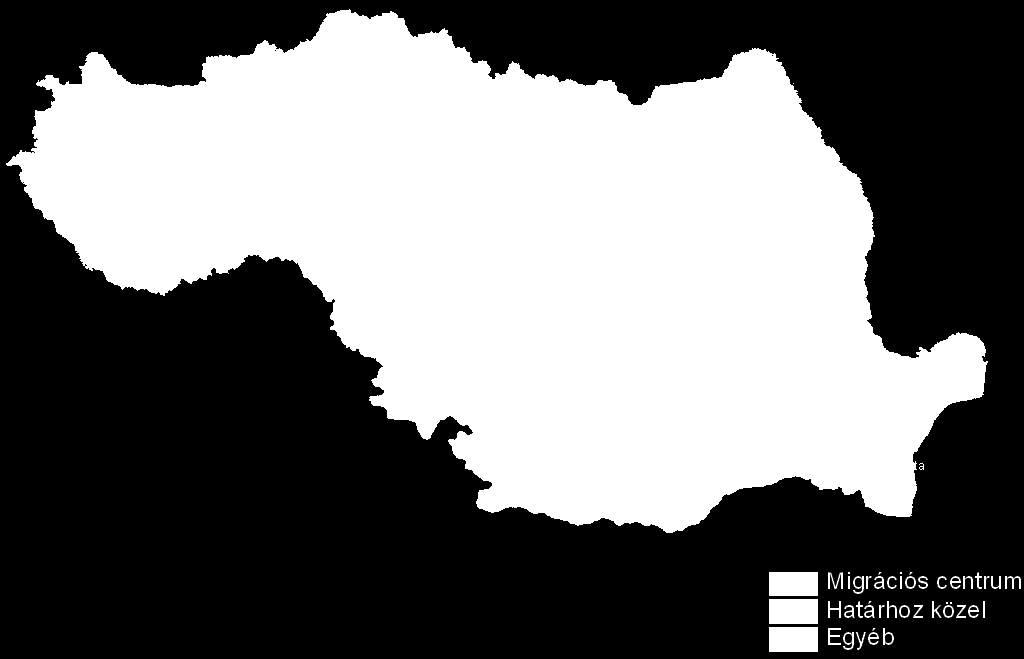 156 ~ Fiatal regionalisták 3. térkép. Területi osztályozás Map 3. Spatial classification Forrás: Saját szerkesztés 3. táblázat.