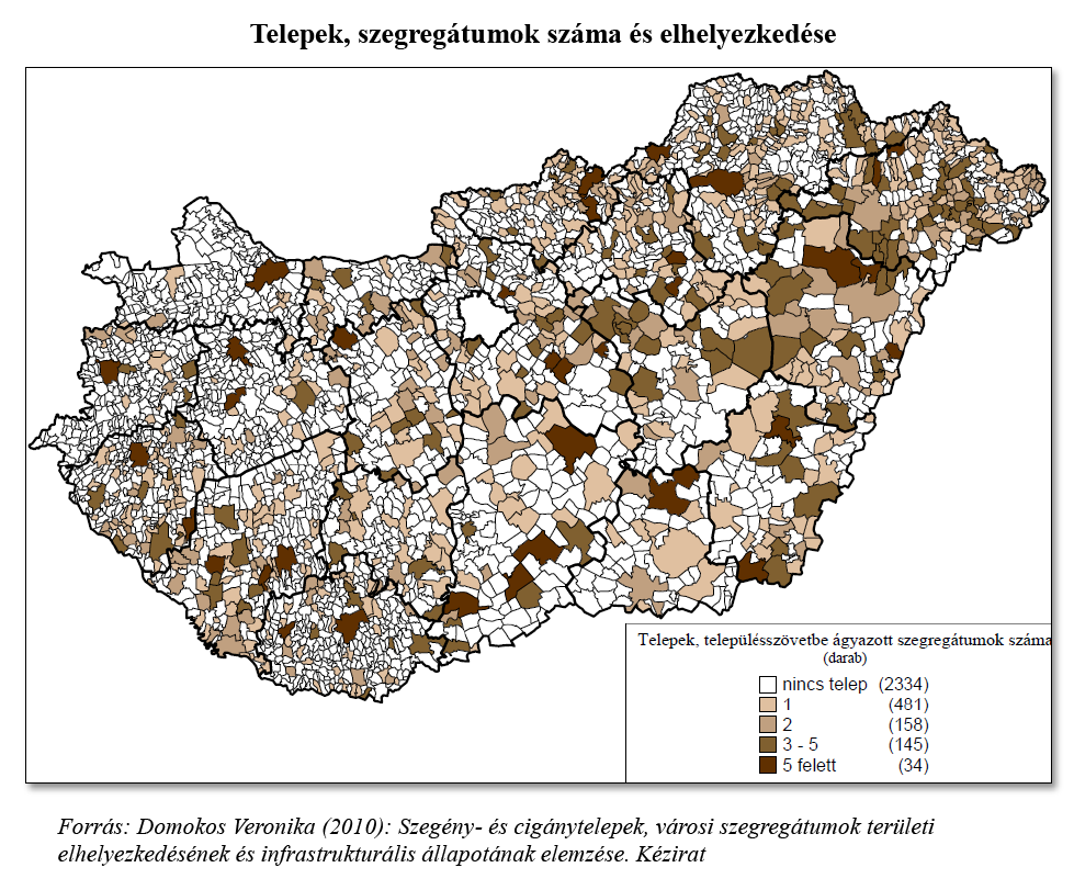 Ma Magyarországon a romák lakhatási helyzete lényegesen rosszabb, mint az átlaglakosságé.