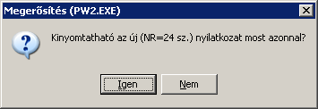 14/8 PortaWin (PW2) Jármű mérlegelő program METRISoft KFT Számlázás: Energiaadó funkciók kezelése Hmvhely Jókai u.30. Számla fizetési mód: megadja, hogy 1:készpénzes vagy 2:utalásos-e a számla.