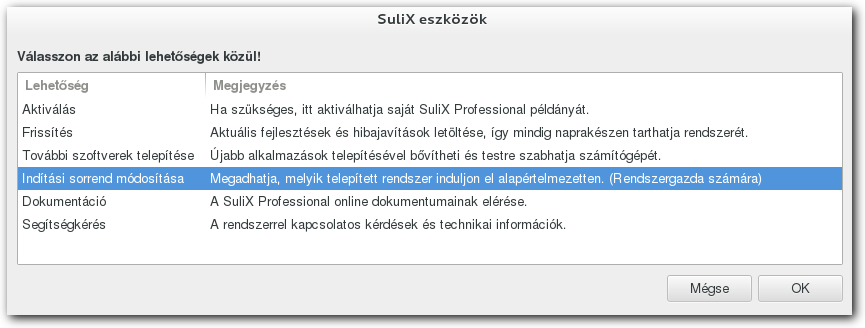 LINUX KLIENSEK KONFIGURÁLÁSA Mivel a kliensek automatikusan kapnak IP címet a SuliXervertől, a hálózati beállításoknál meg kell adni, hogy a tanulói gép dinamikusan, DHCP segítségével kapjon IP