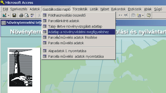 Látszólag a problémát ezzel meg is oldottuk, de csak látszólag, mivel a táblák, a táblákon belüli művelési egységek és parcellák sokszor egymástól független területi egységek.