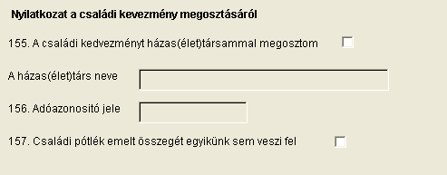 Ha valaki csak várandóság okán jogosult adókedvezményre, nem kell a családi kedvezmény érvényesítést kipipálni.