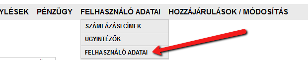 1.2 ELFELEJTETT JELSZÓ IGÉNYLÉSE A főoldalon lehetősége van a felhasználónak, hogy új jelszót igényeljen. Új jelszót csak aktivált felhasználói fiókhoz lehet igényelni.