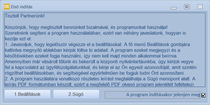 készítése Minie.accdr fájlról, vagy programból: Beállítások, Import/Export, Exportálás). Egy újratelepítés esetén az alap beállítások lesznek érvényben.