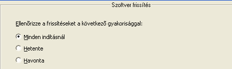 Az automatikus frissítés elindult: lásd Automatikus frissítések a 38. oldalon. A frissítési folyamat végéhez értünk kattintson az OK gombra és indítsa újra a Professionalt.