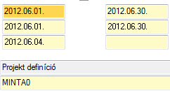 2.2.4. Előzmények 9. ábra: Sorszín-jelölések Azon projektszakaszok, melyeknek be kell fejeződniük, mielőtt az adott szakasz elkezdődhet.