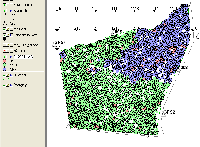 végeredményben az eredeti tervekben szereplő domborzatmodell előállítására sem volt lehetőség.