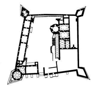 Reneszánsz építészet a királyi Magyarországon és Erdélyben Buda elvesztésétől Ferdinánd trónra lépéséig 1541-1618 Építészet a hódoltságon kívül 1, Várkastélyok, kastélyok Sárvár, középkori eredetű,