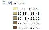 mezőgazdaság részaránya nagyon alacsony bár a mezőgazdasági vállalkozások aránya 19,1%, de az ebben a szektorban foglalkoztatottak aránya nagyon csekély, csupán 1%.