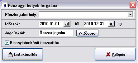 2.6.2. Időszaki pénztárjelentés Az időszaki pénztárjelentés a kiadási és bevételi pénztárbizonylatokhoz hasonlóan szigorú sorszámozású.