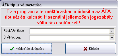 3.1.4. Vonalkód mező feltöltése cikkszámmal Ezen menüpontban egy gombnyomással generálhat a cikkszámokból vonalkódot.