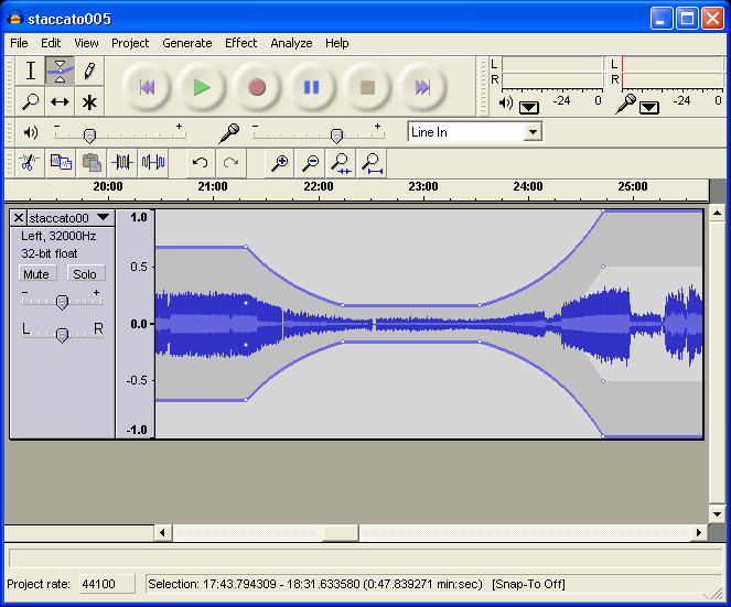 116 Zeneszerkesztők Zeneszerkesztők Audacity 1.2.6 Szabad szoftver Audacity http://audacity.sourceforge.